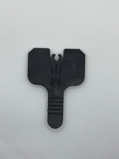 Brake pad holder to click in